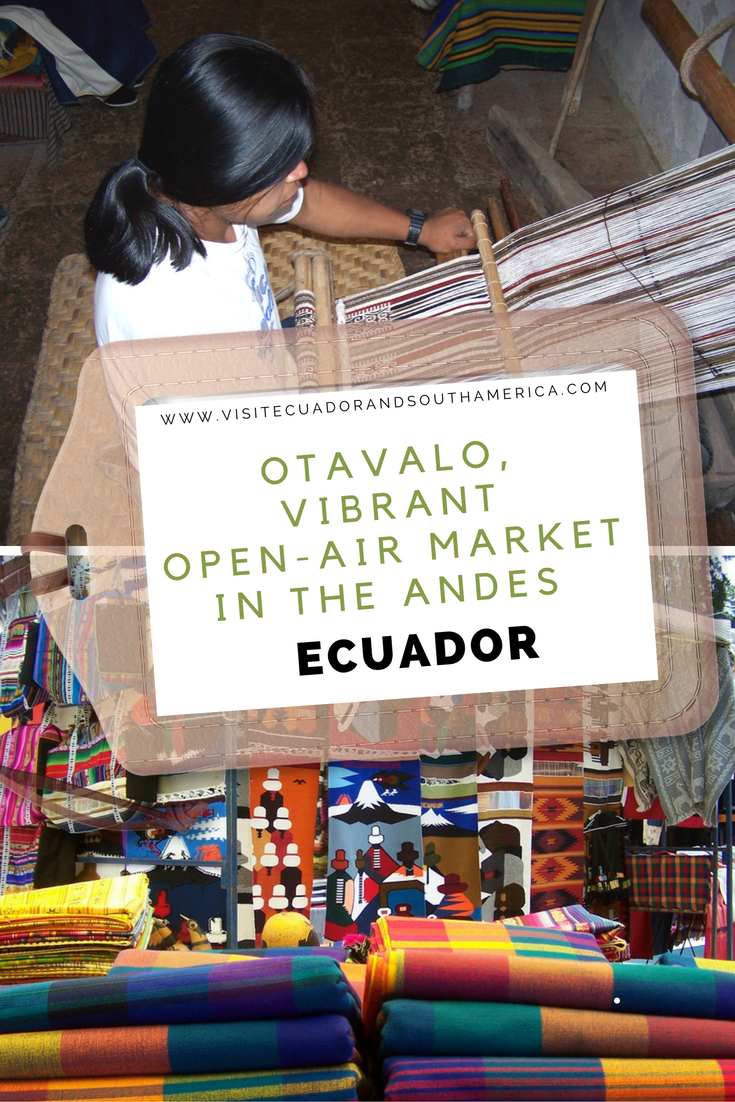 Otavalo, vibrant open-air market in the Andes