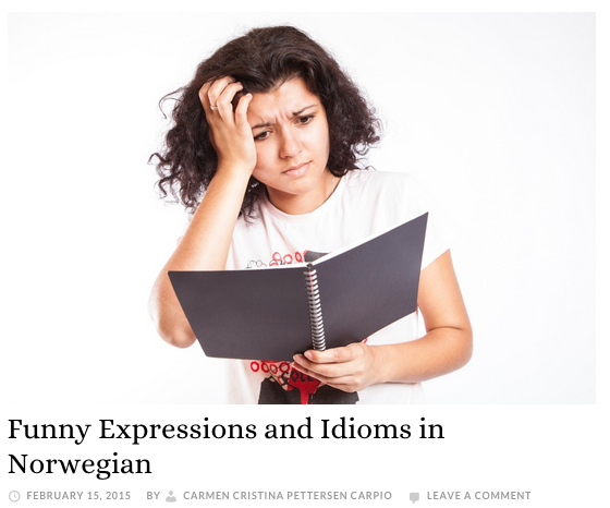 Funny Expressions and Idioms in Norwegian