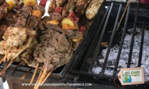 Ecuadorian Street Food Carne en palito, chuzos or pinchos (4)