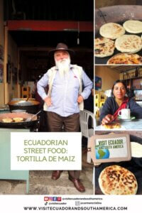 Ecuadorian street food tortilla de maiz Ecuador (2)