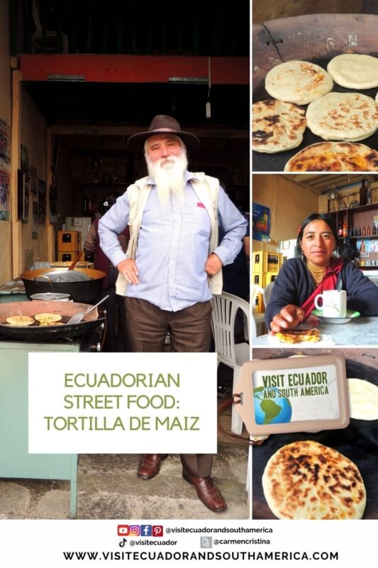 Ecuadorian street food tortilla de maiz Ecuador (2)
