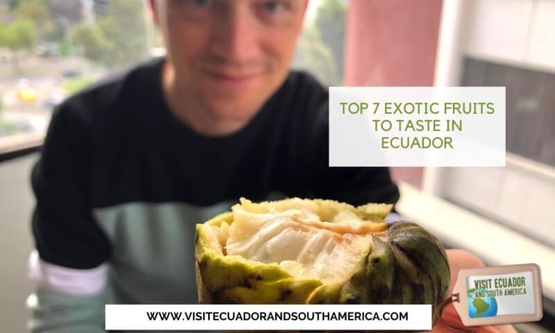 exotic fruits to taste in Ecua