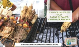 Ecuadorian Street Food Carne en palito, chuzos or pinchos (2)