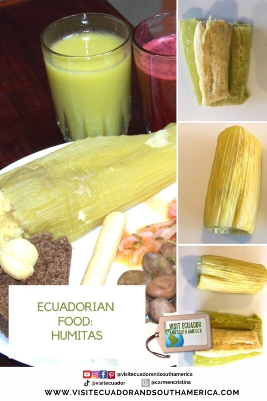 Ecuadorian food Humitas Ecuador