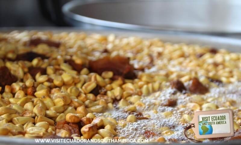 Ecuadorian street food chocho y tostado (3)