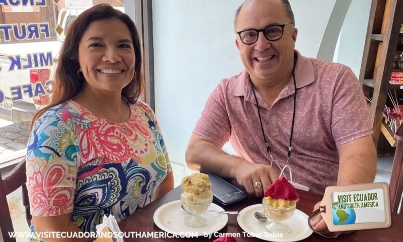 Helados de paila Ecuador visitecuadorandsouthamerica