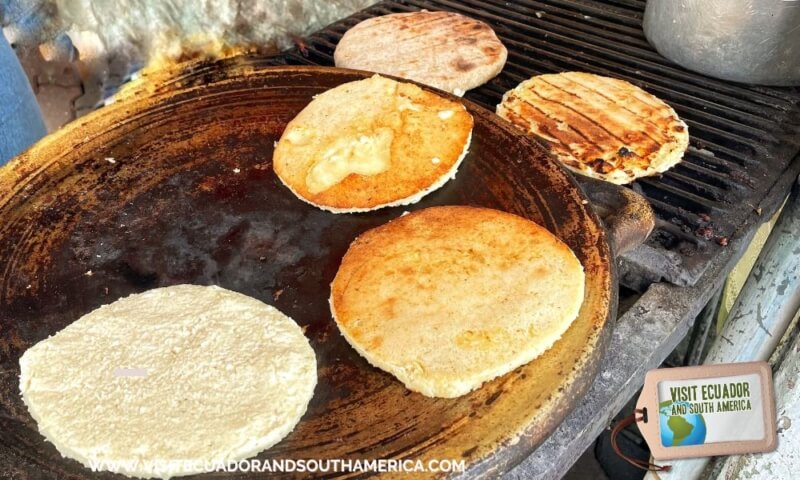 Ecuadorian Street Food Tortillas de Choclo from Gualaceo (1)