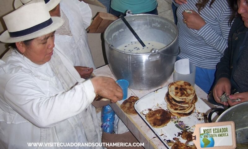 Ecuadorian Street Food Tortillas de Choclo from Gualaceo (1)