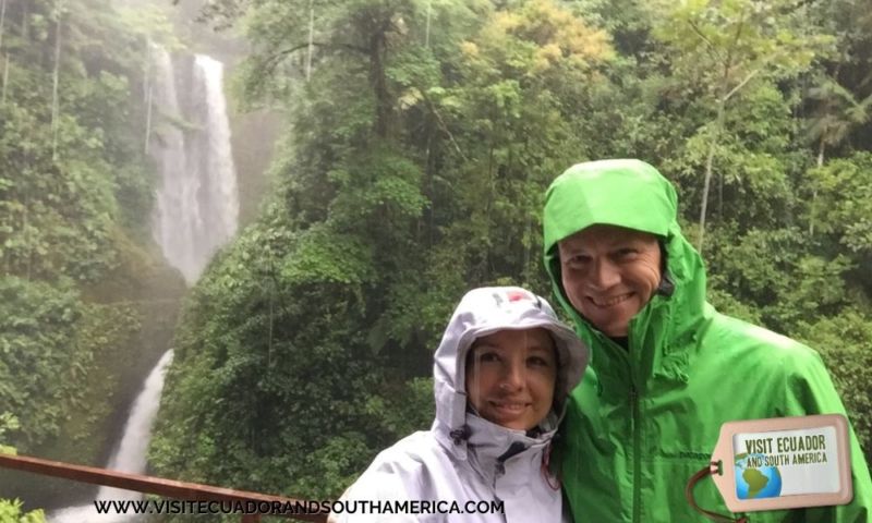 Las Lajas Waterfall Pastaza