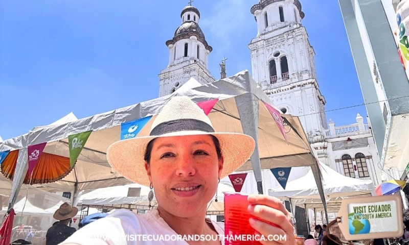 traditional yaguana beverage in Cuenca Ecuador