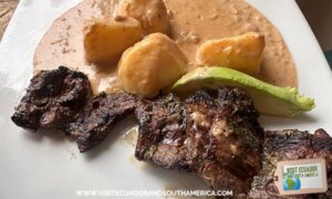 traditional Ecuadorian cariucho dish