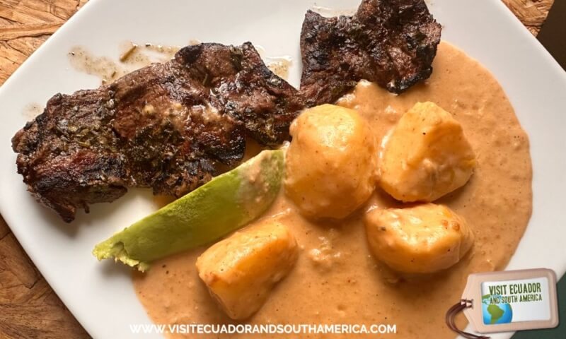 traditional Ecuadorian cariucho dish