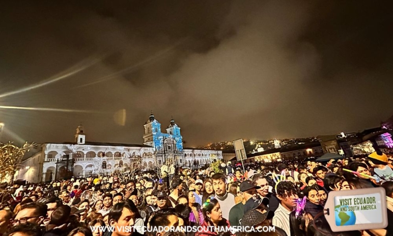 Quito’s Fiesta de la Luz in the Historic Center