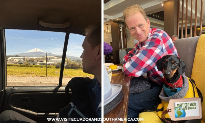 pet friendly travel Ecuador with dog
