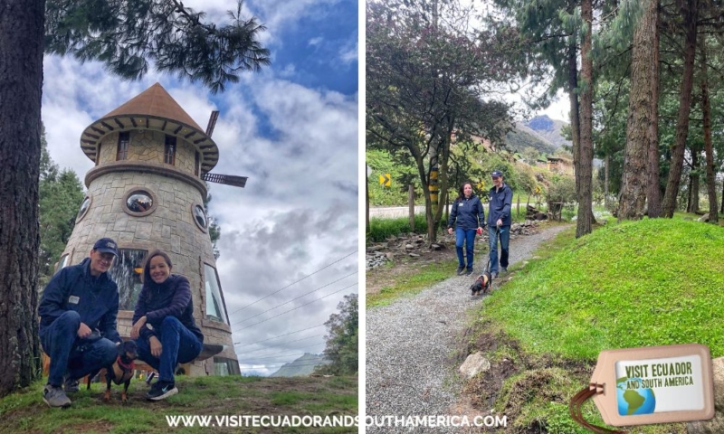 pet friendly travel Ecuador with dog