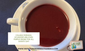 Ecuador’s All Saints’ Day Drink & Bread Tradition