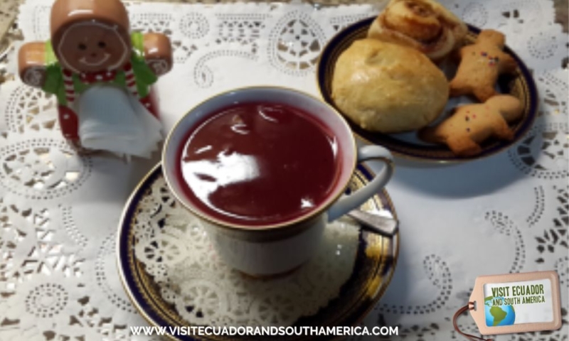 colada morada Ecuador traditional drink