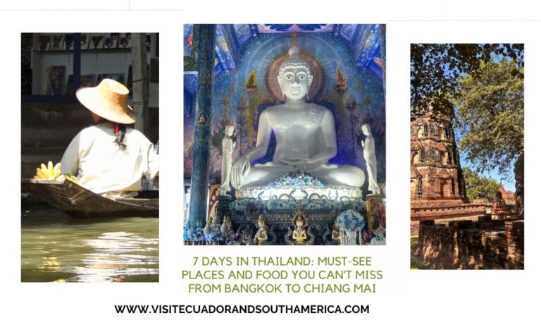 what not to miss in Thailand Bangkok Chiang Mai